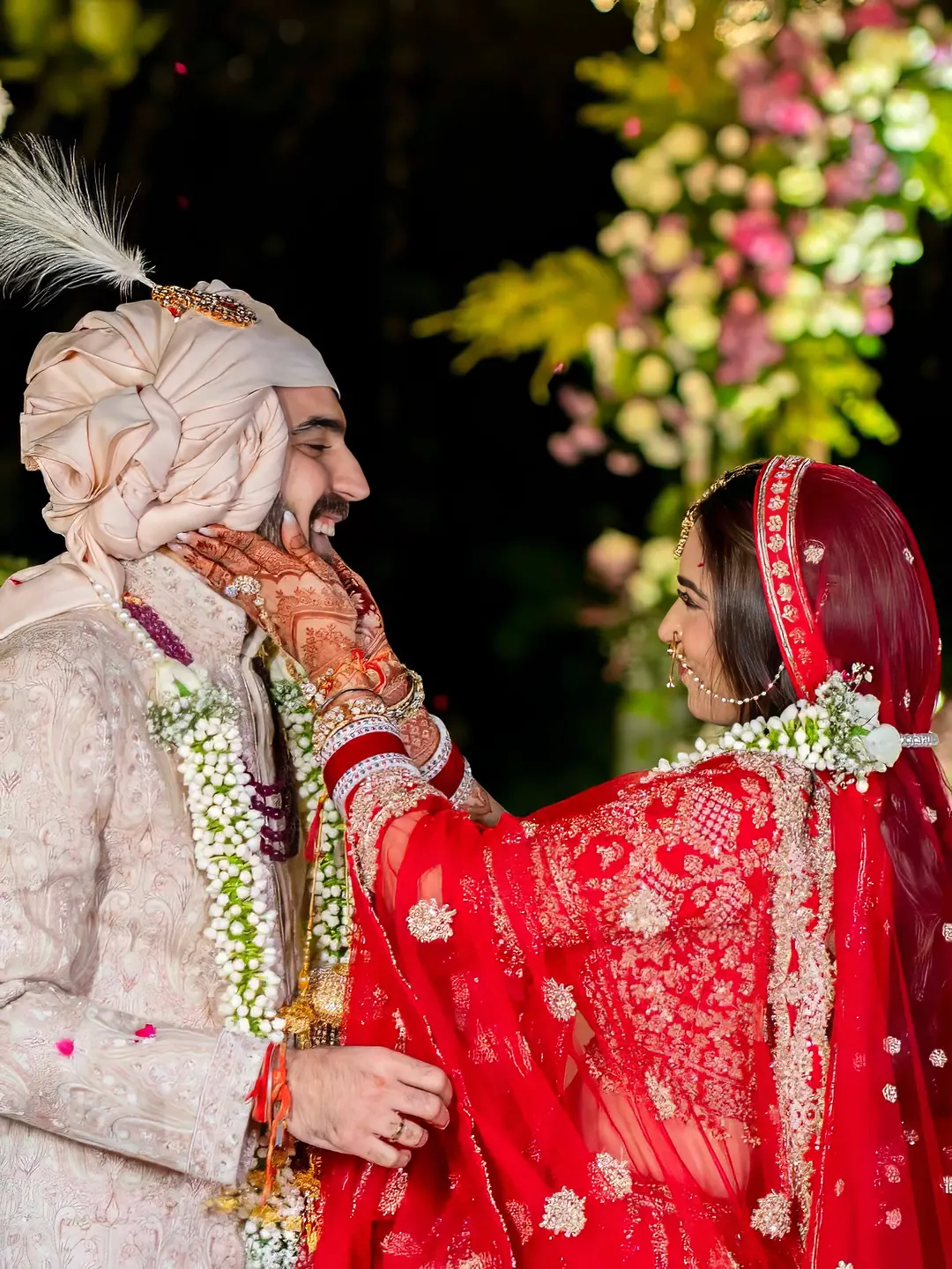 Traditional phera ritual wedding photography